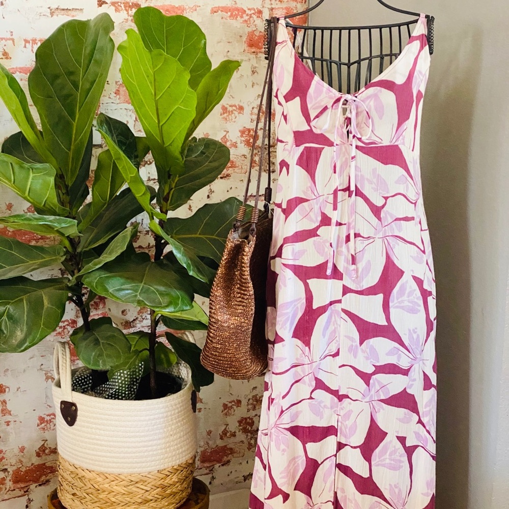 Hawaii Print Dress